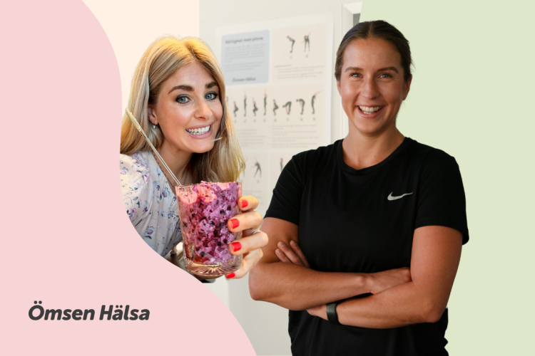 Sofie Laurenz och Lovisa Sundlöf, hälsocoach