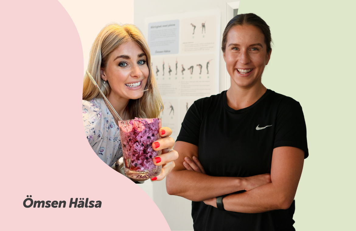 Sofie Laurenz och Lovisa Sundlöf, hälsocoach