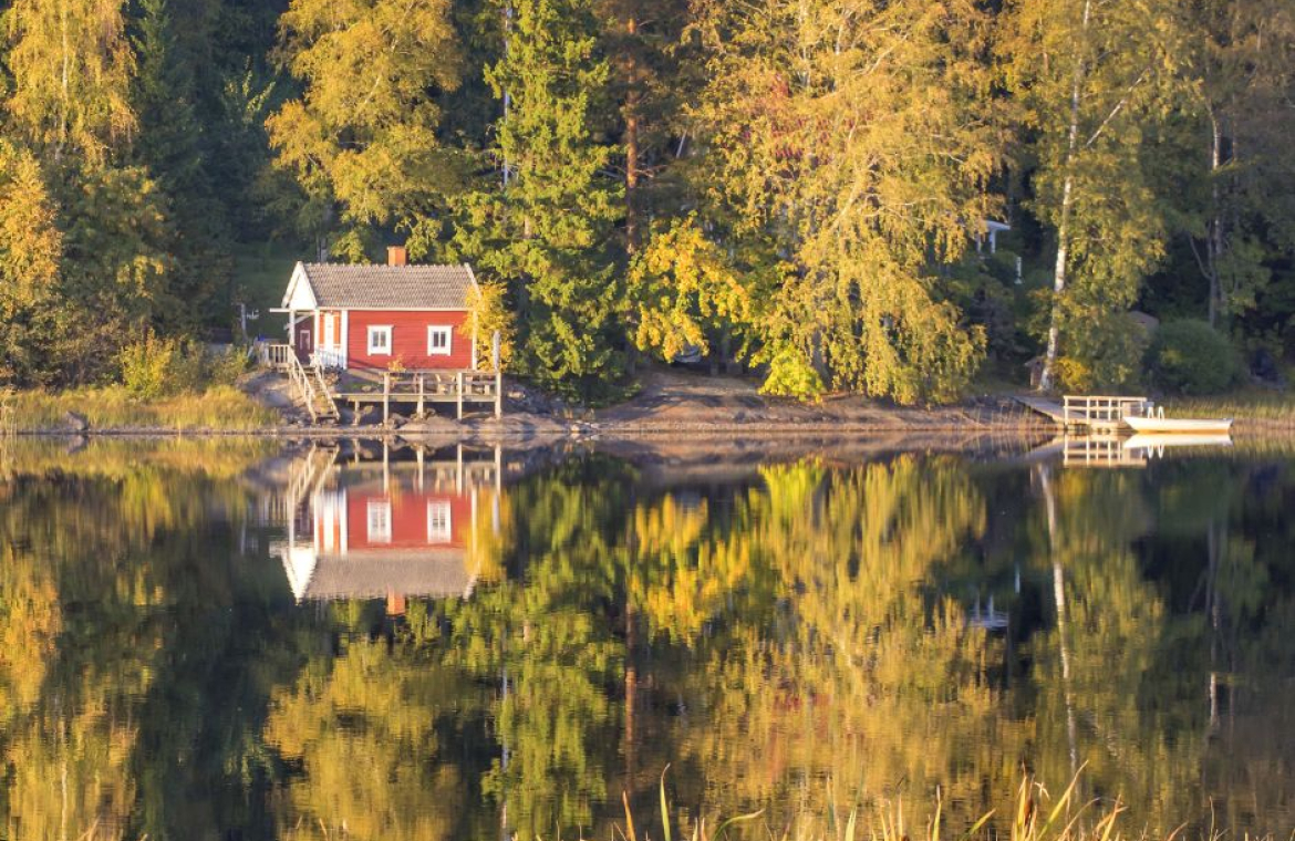 Stuga i skärgården